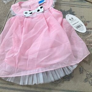 FINAL MARKDOWN Bon Bebe infant dress 0-3 months nwt